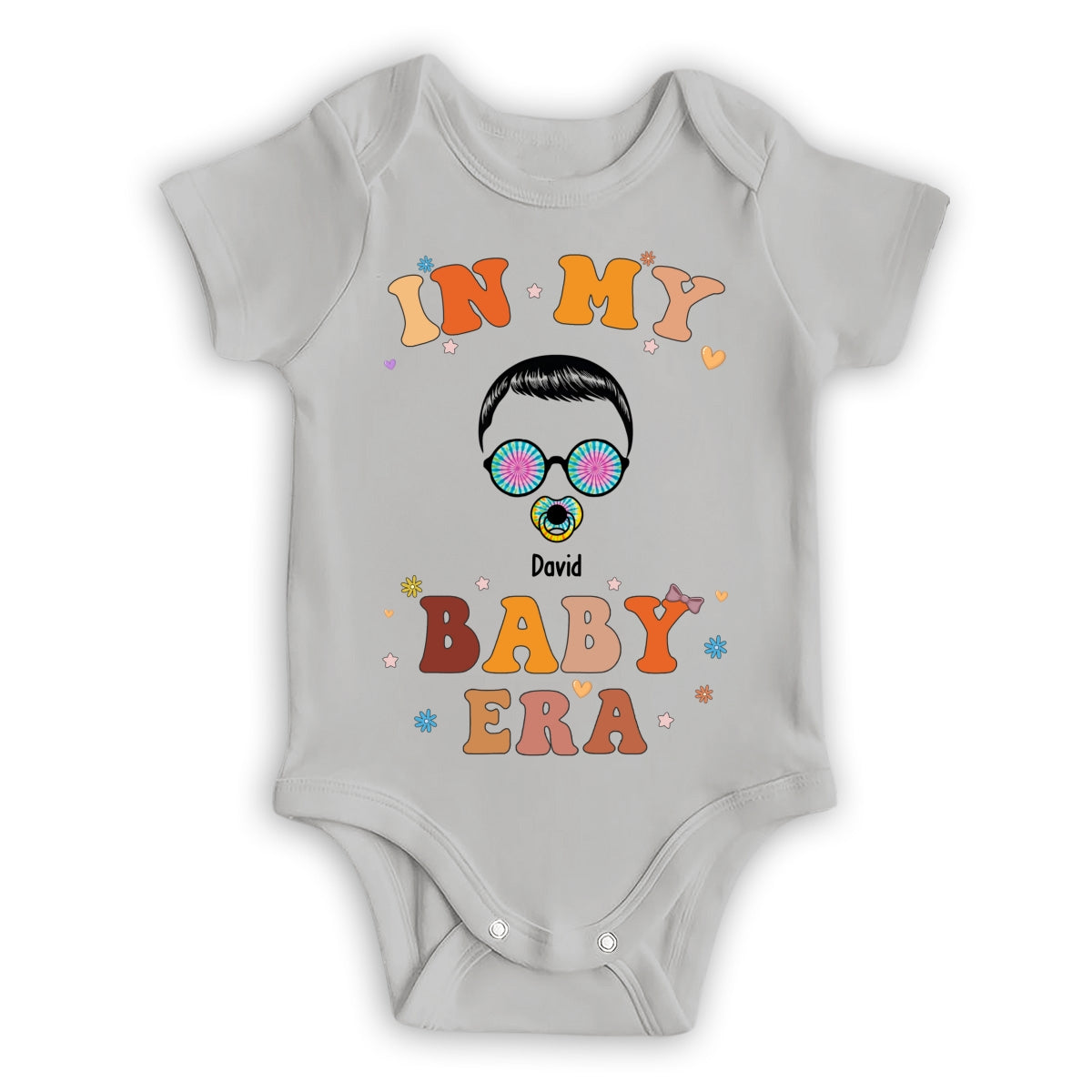 In My Baby Era - Personalized Custom Onesie