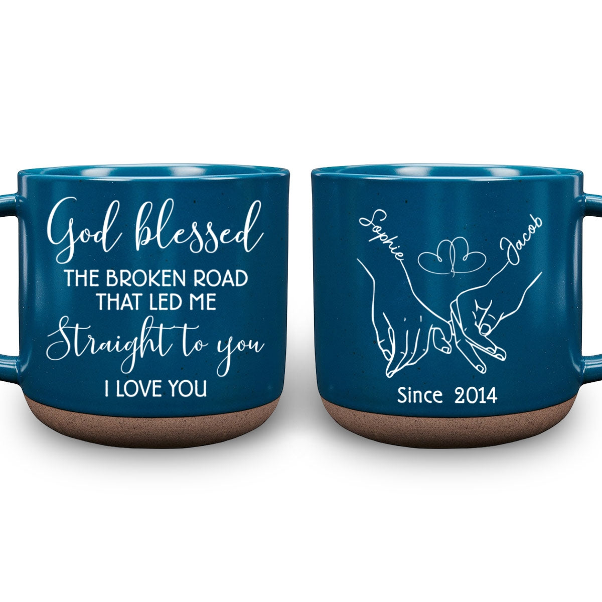 Lead Me To You  - Personalized Custom Pottery Mug
