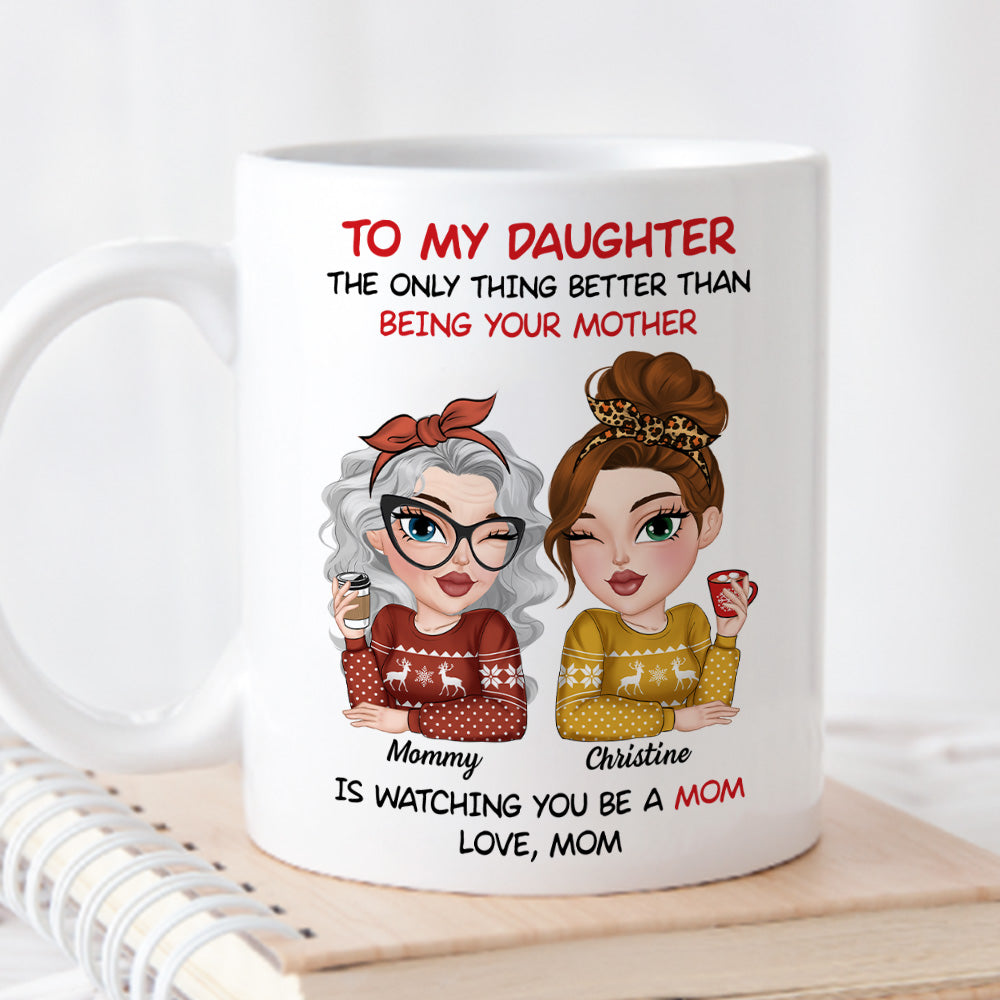 Home Is Where Mom Is - Personalized Custom Coffee Mug