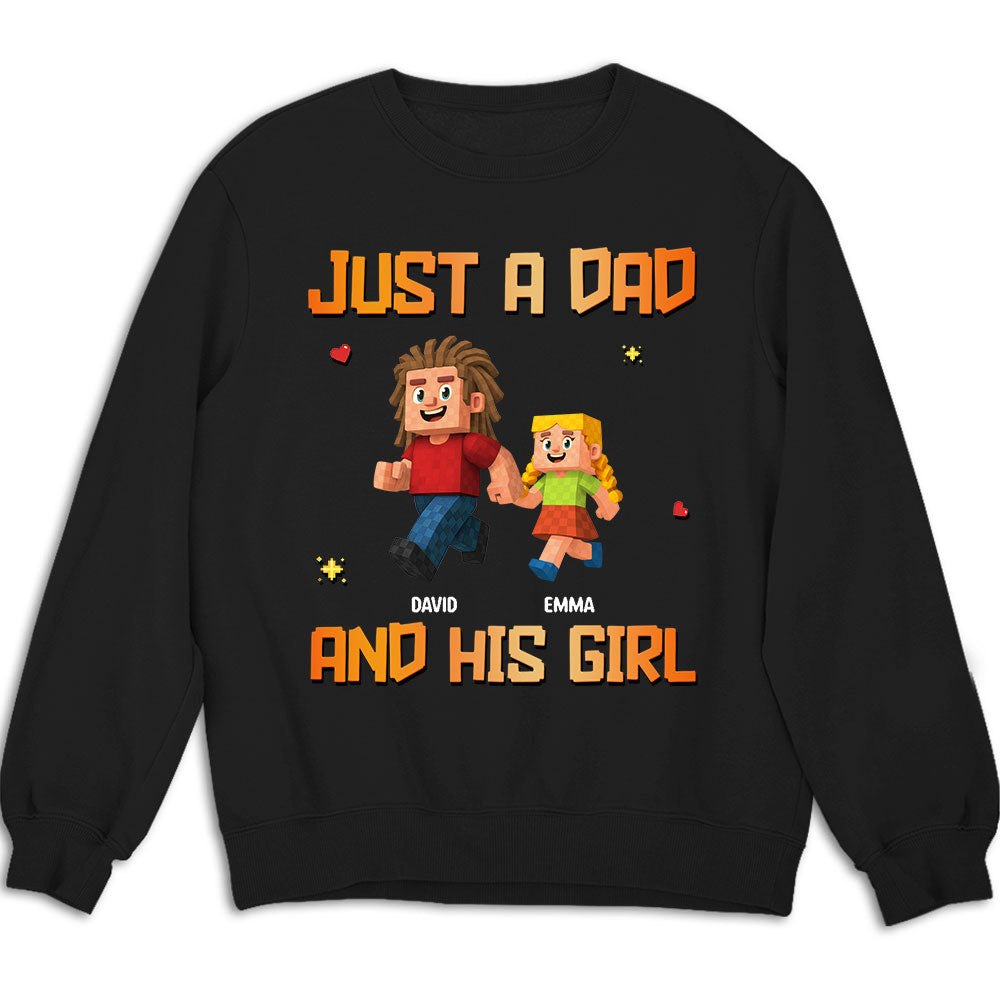 Just A Dad - Personalized Custom Shirt