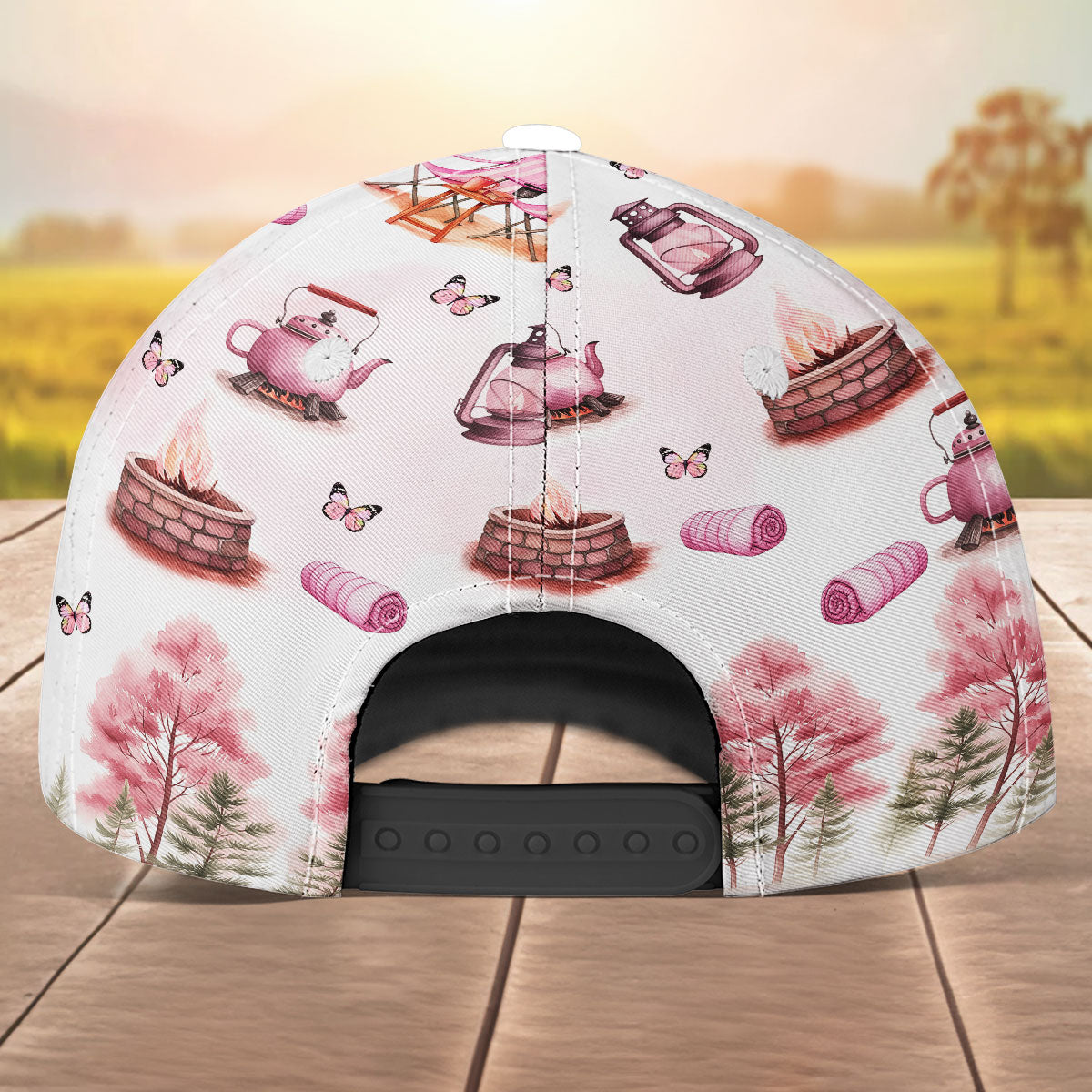 Queen Of Sass And Camps - Personalized Custom Classic Cap