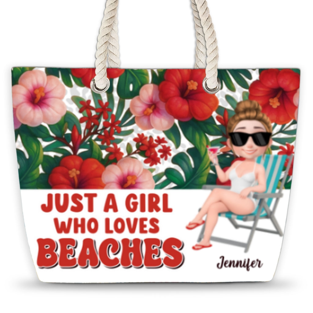 Love Beach - Personalized Beach Bag