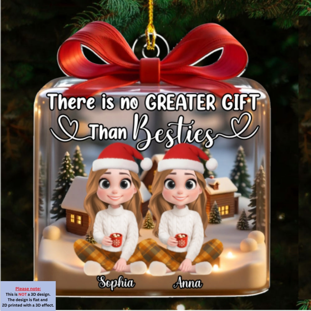 No Greater Gift - Personalized Custom Acrylic Ornament