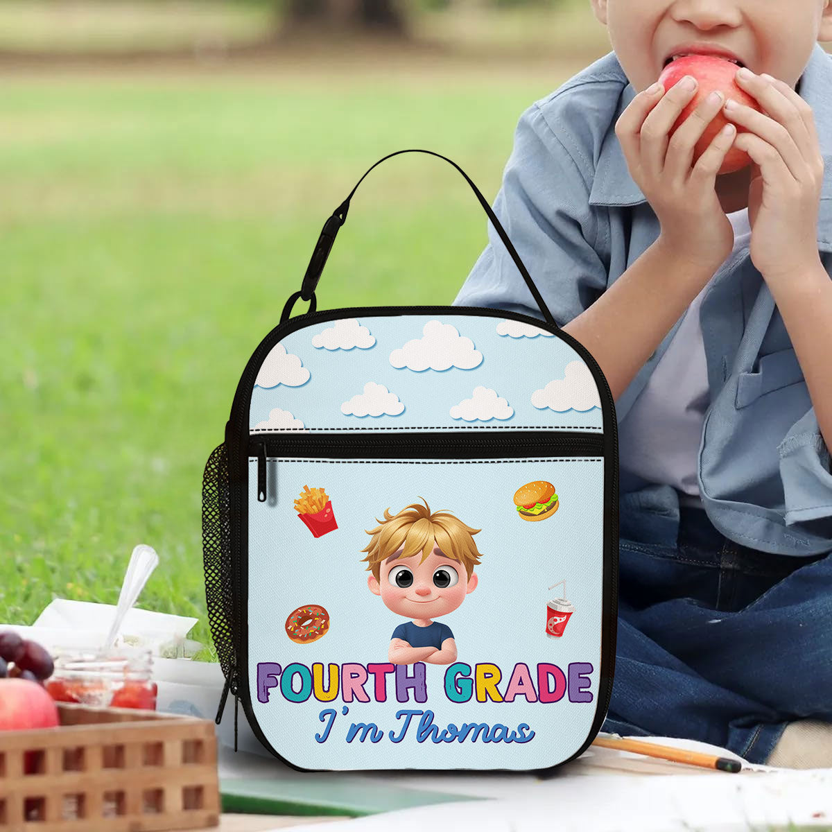 Kindergarten - Personalized Custom Insulated Lunch Bag