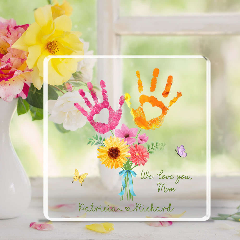 Forever Grateful Forever Loved - Personalized Custom Acrylic Plaque