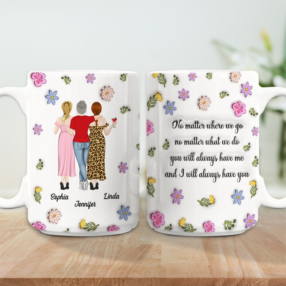 No Matter - Personalized Custom 3D Inflated Effect Mug