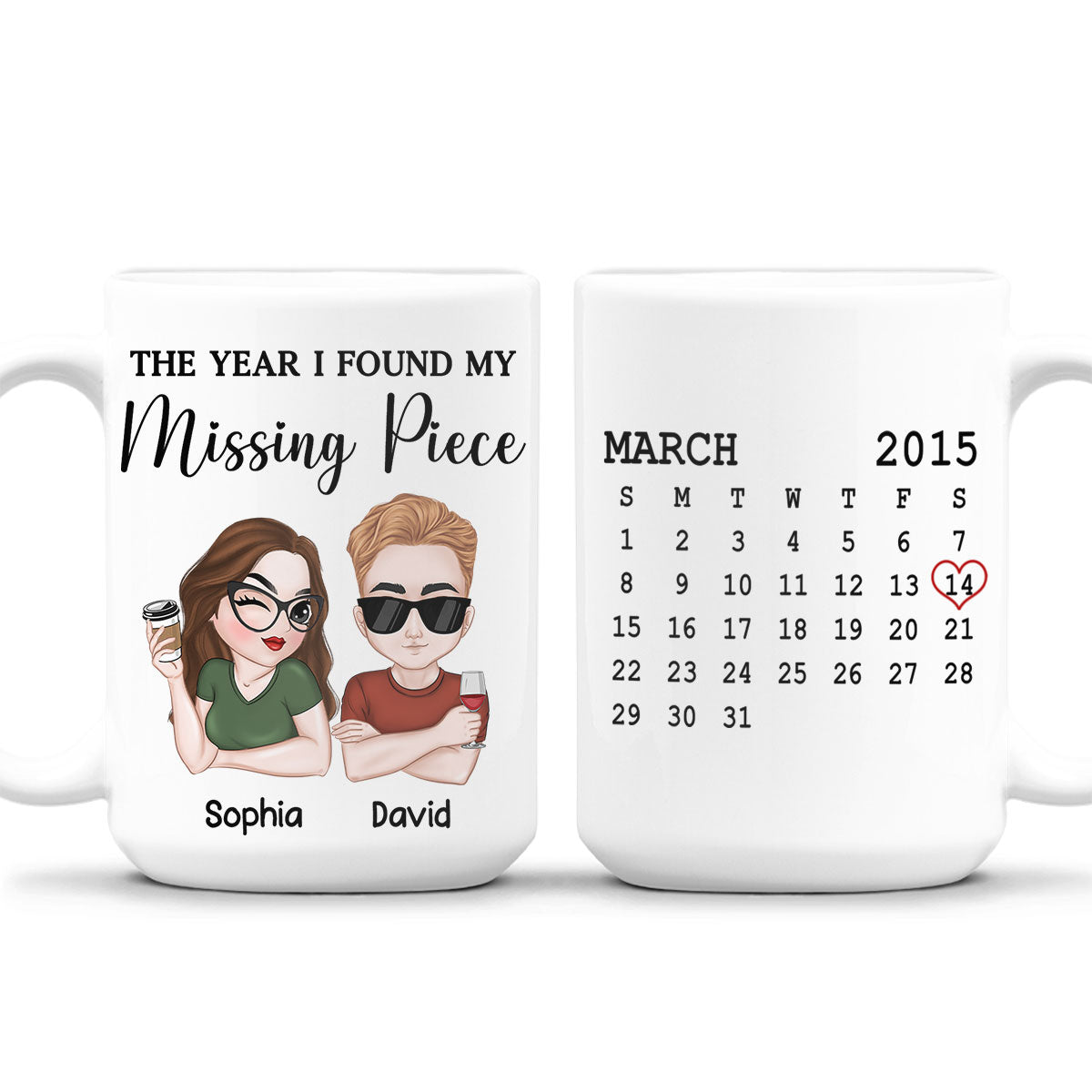 My Piece - Personalized Custom Coffee Mug