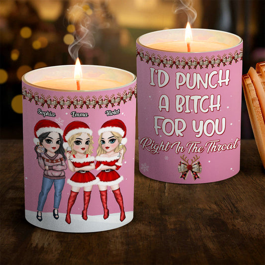 Punch Bitch - Personalized Custom Candle