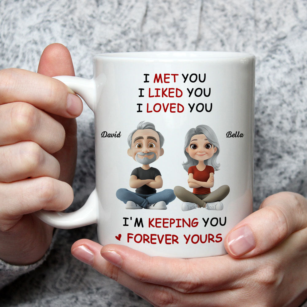 Forever Yours - Personalized Custom Coffee Mug