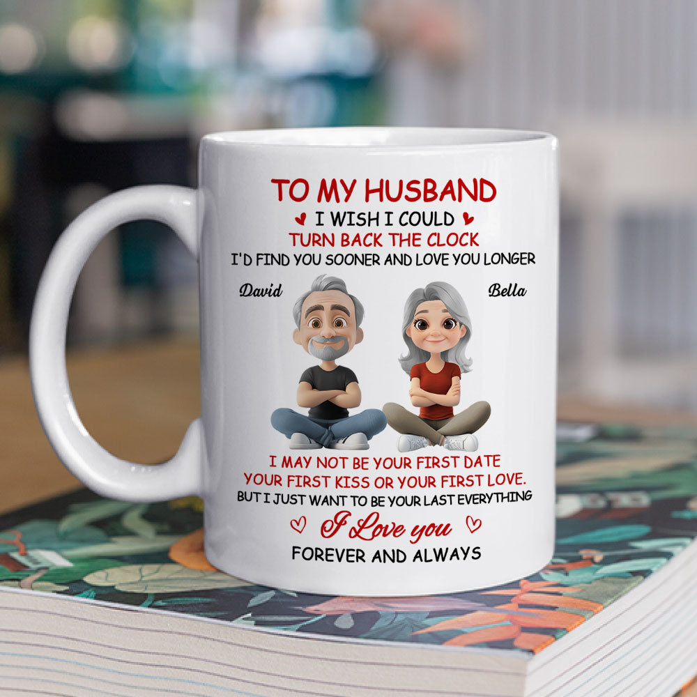 I Wish I Could Turn Back The Clock 2 - Personalized Custom Coffee Mug