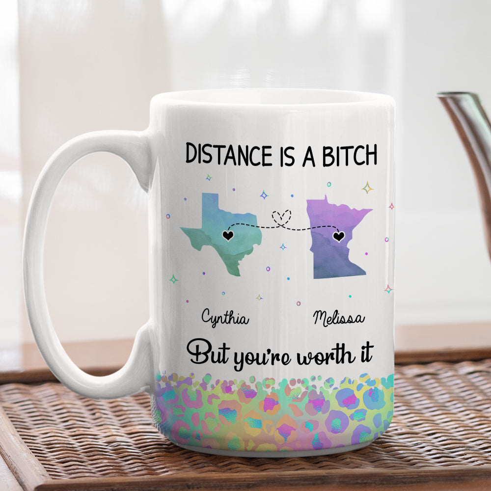 You Are Worth It - Personalized Custom Coffee Mug