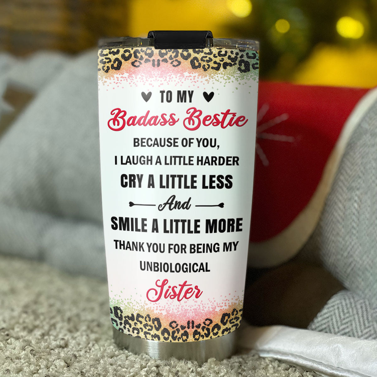 Bestie For Life - Personalized Custom Tumbler