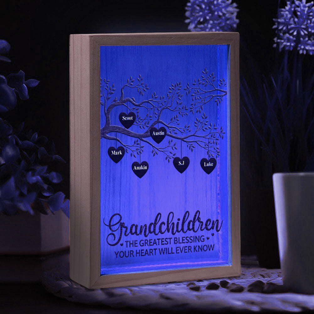 The Greastest Blessing - Personalized Custom Frame Light Box