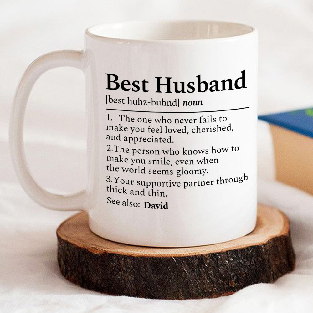 My Best Husband - Personalized Custom Coffee Mug