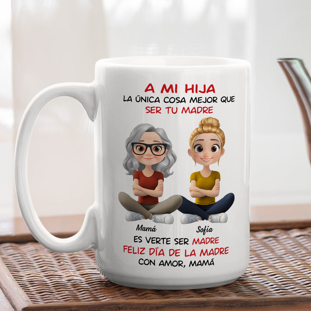A Mi Hija - Taza Personalizada de Café