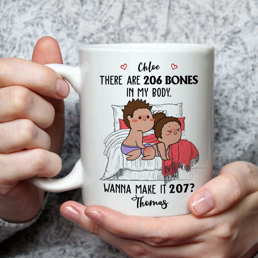 Two Hundred And Seven Bones - Personalized Custom Coffee Mug