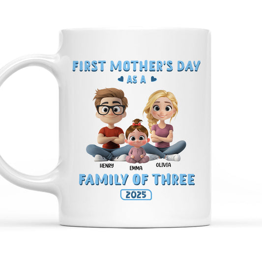 First Mother Day - Personalized Custom Coffee Mug