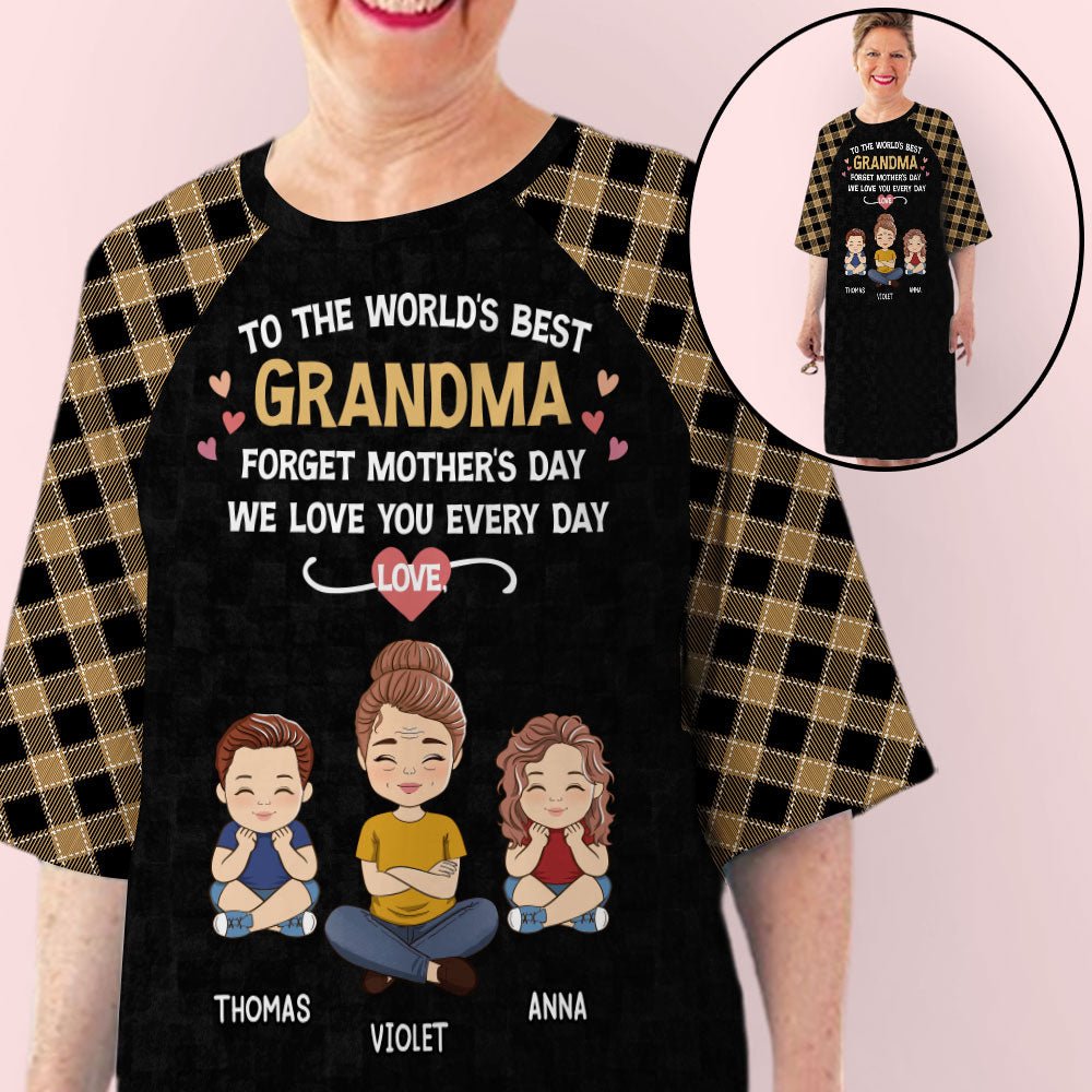 Unconditional Love - Personalized Custom 3/4 Sleeve Dress