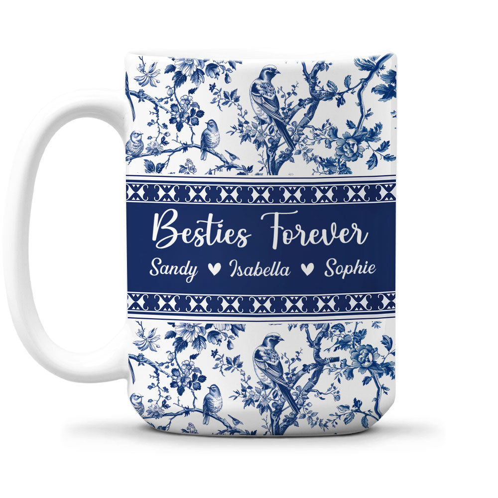 My Besties - Personalized Custom Coffee Mug