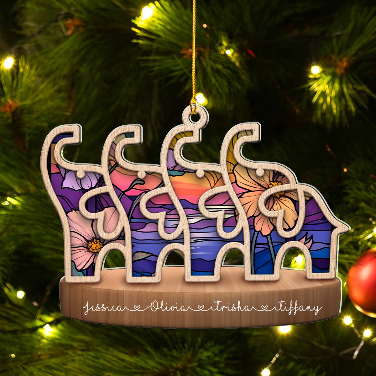 An Unbroken Bond - Personalized Custom 3D Effect Acrylic Ornament