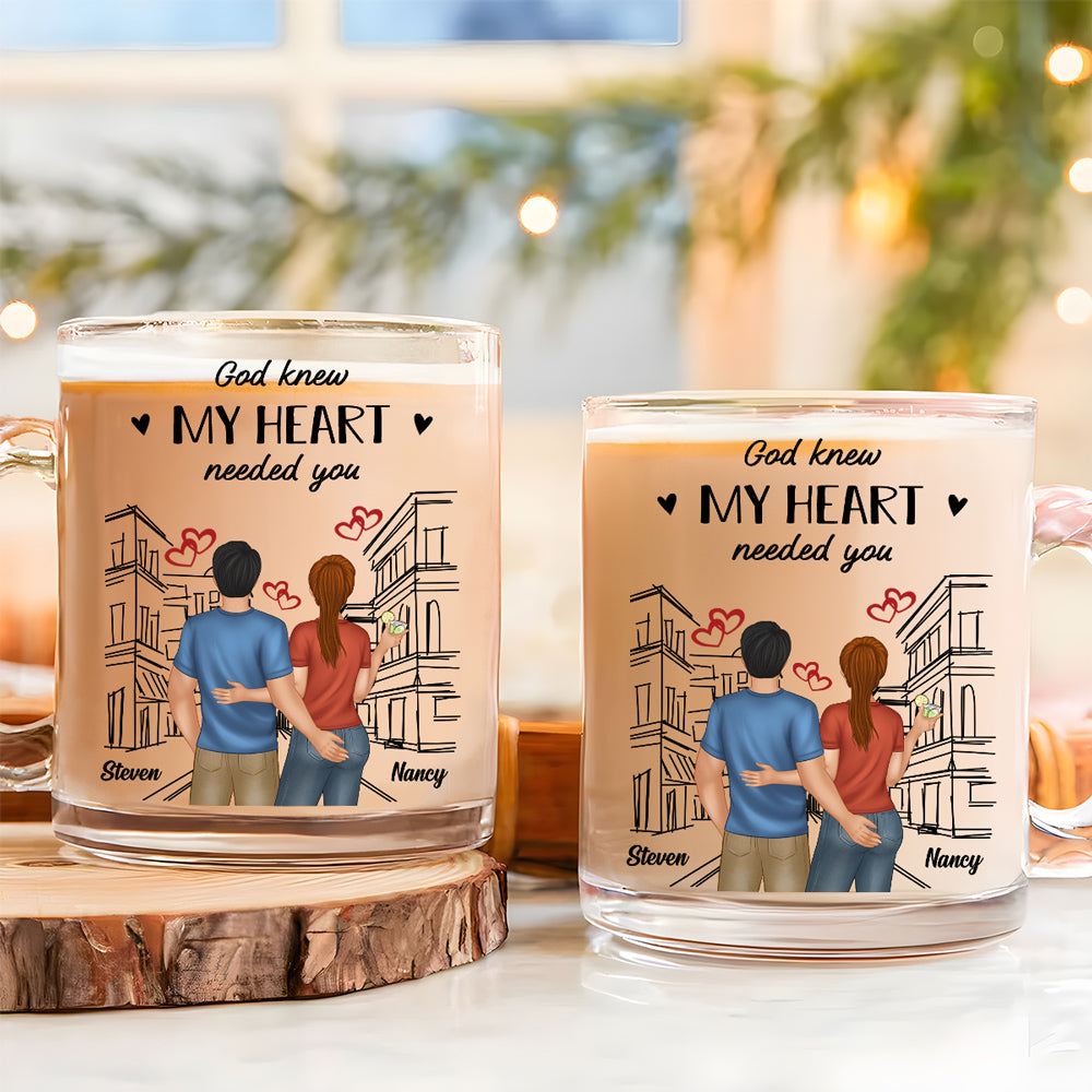 Forever Love You - Personalized Custom Glass Mug