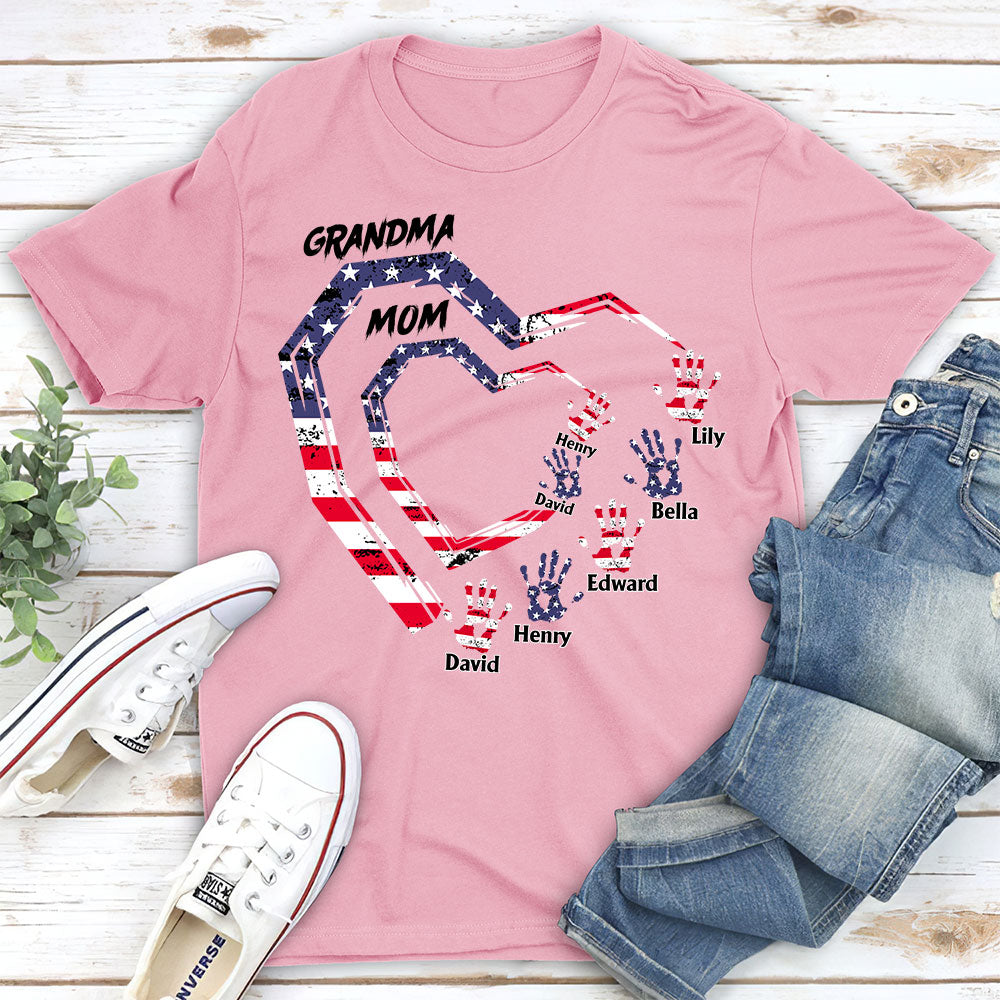 We Love You Grandma - Personalized Custom Shirt