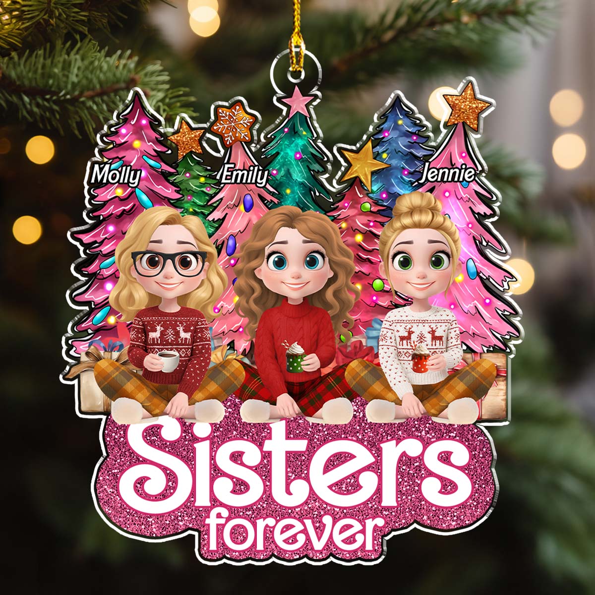 Slay Girls - Personalized Custom Acrylic Ornament