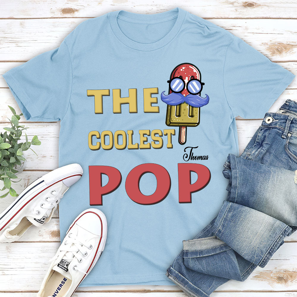 The Coolest Dad - Personalized Custom T-shirt And Onesie