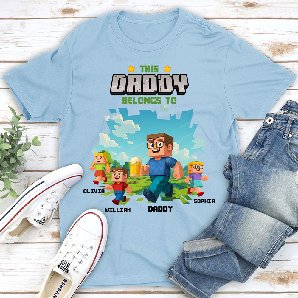 Dad We Belong To You - Personalized Custom Shirt