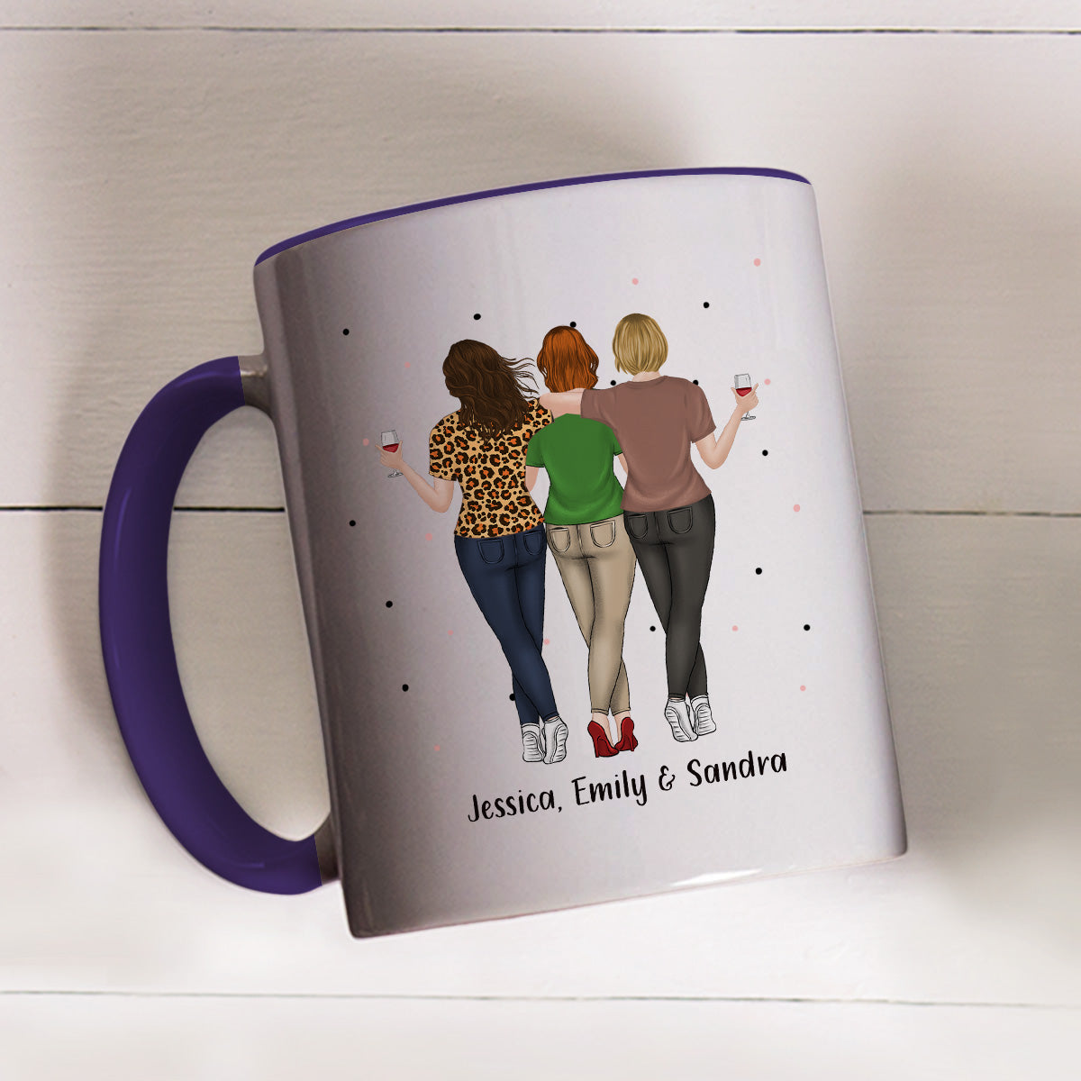 My Favorite - Personalized Custom Accent Mug