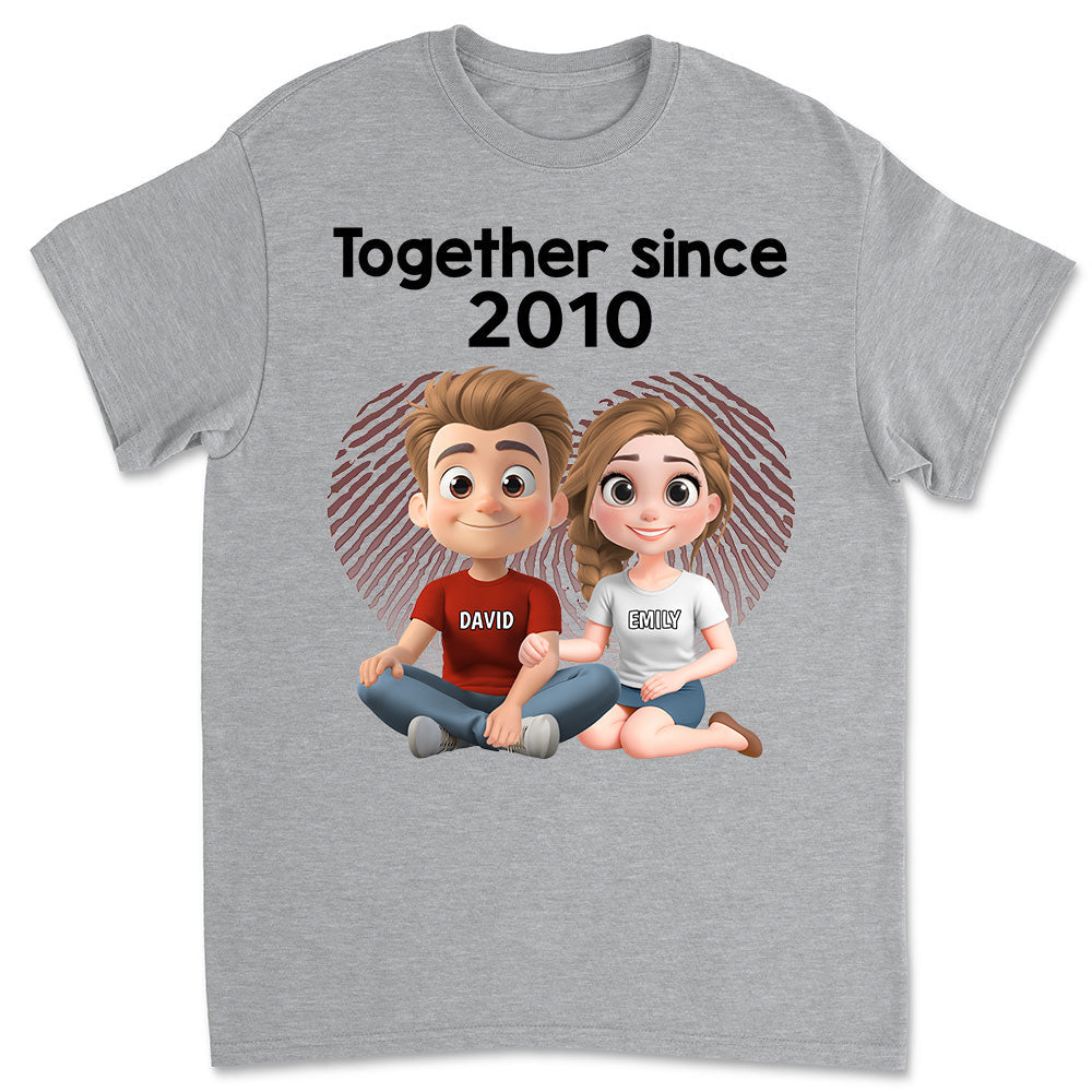 Together Since - Personalized Custom Shirt