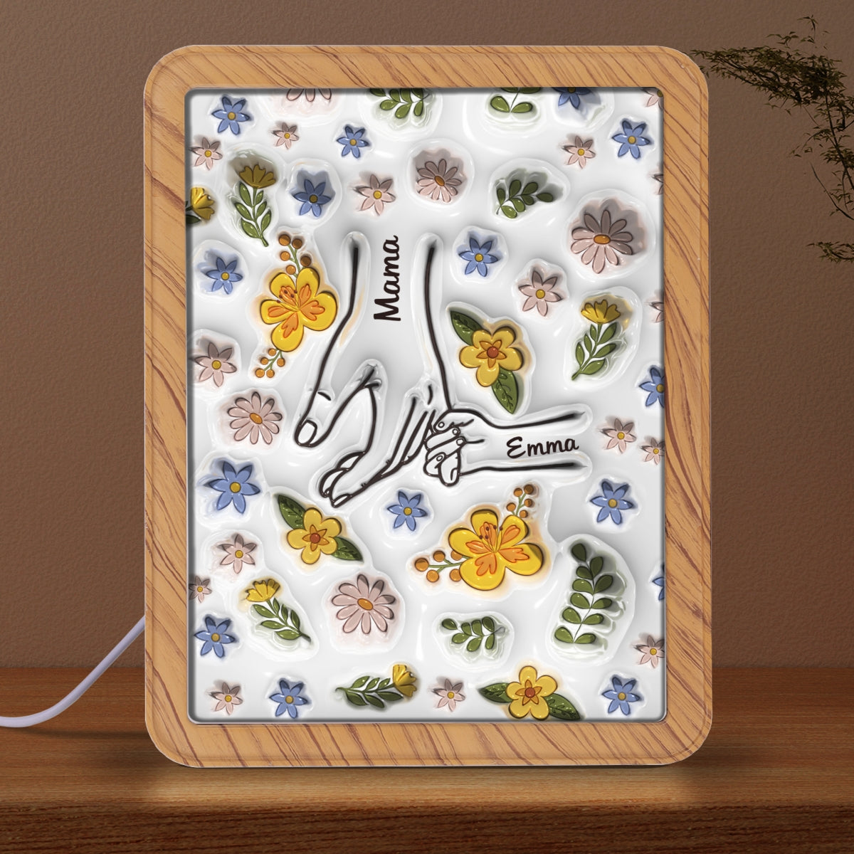 Hold Our Hand - Personalized Custom Magic Mirror