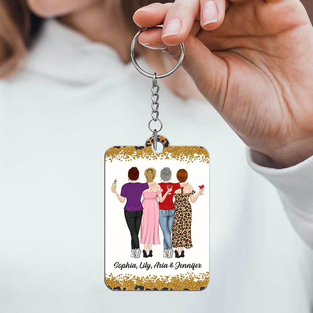 We Are Friends Until We Die - Personalized Custom Acrylic Keychain