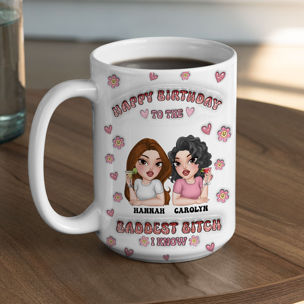 Slaying Every Year- Personalized Custom 3D Inflated Effect Mug