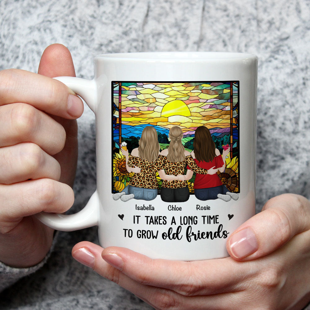 Grow An Old Friend - Personalized Custom Coffee Mug