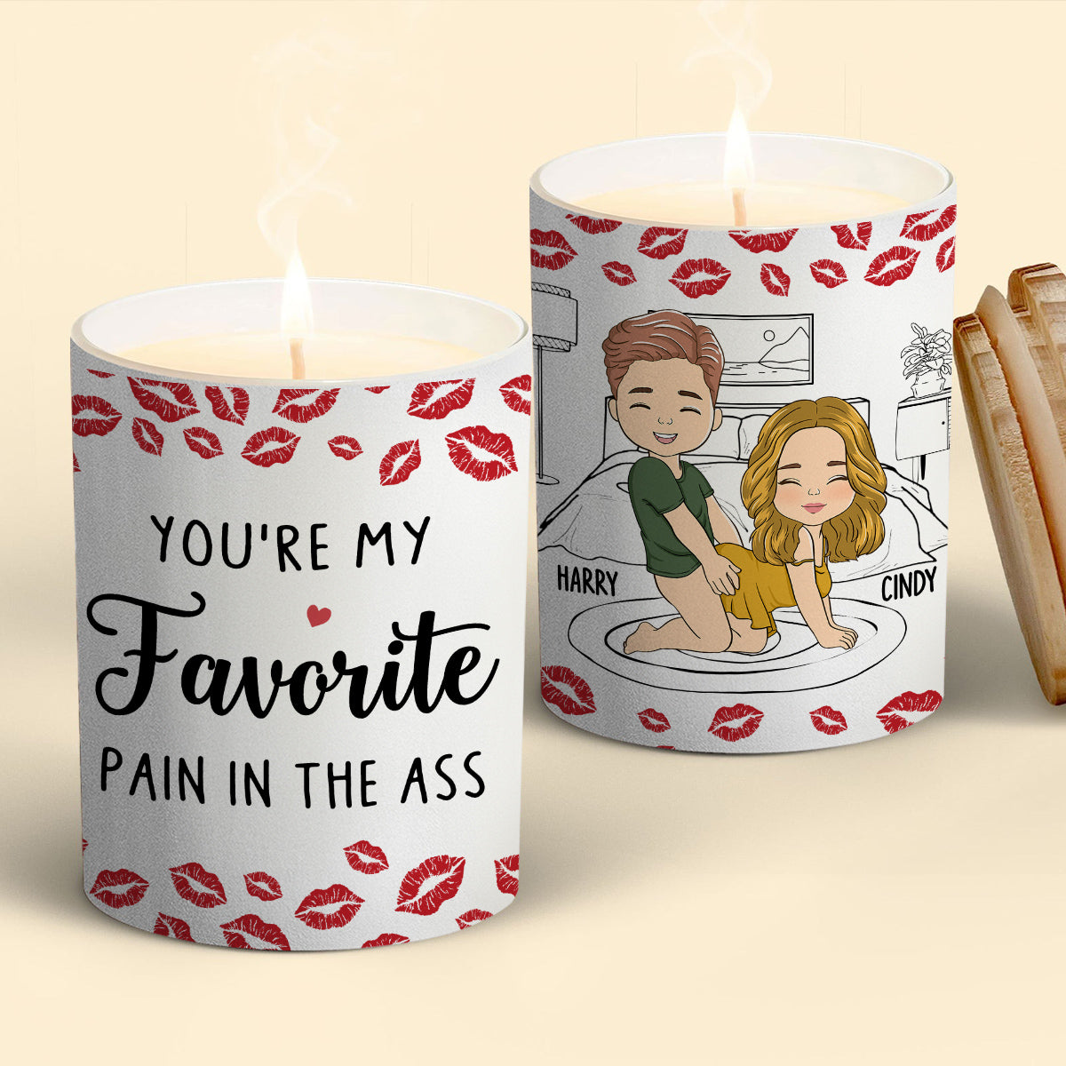 My Favourite Pain - Personalized Custom Candle
