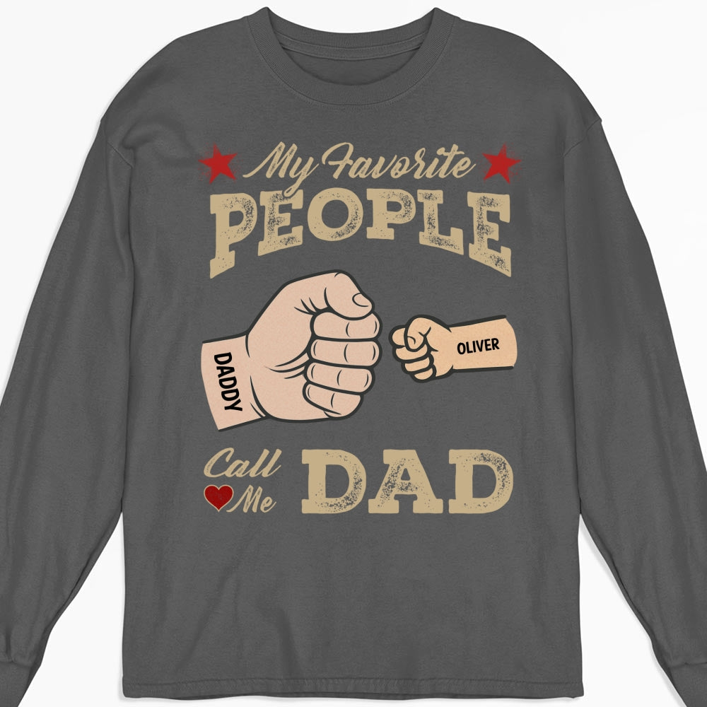 Daddy Team - Personalized Custom Shirt