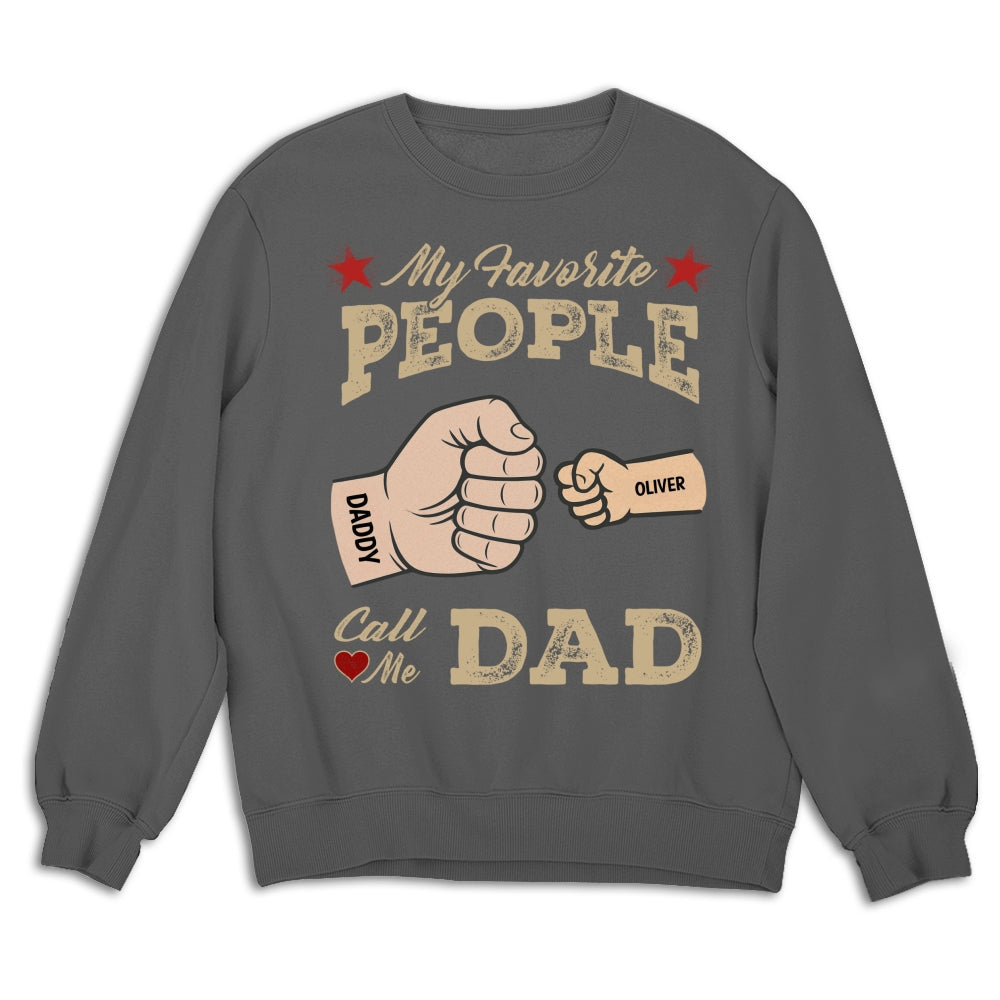 Daddy Team - Personalized Custom Shirt