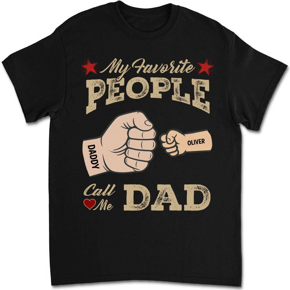 Daddy Team - Personalized Custom Shirt