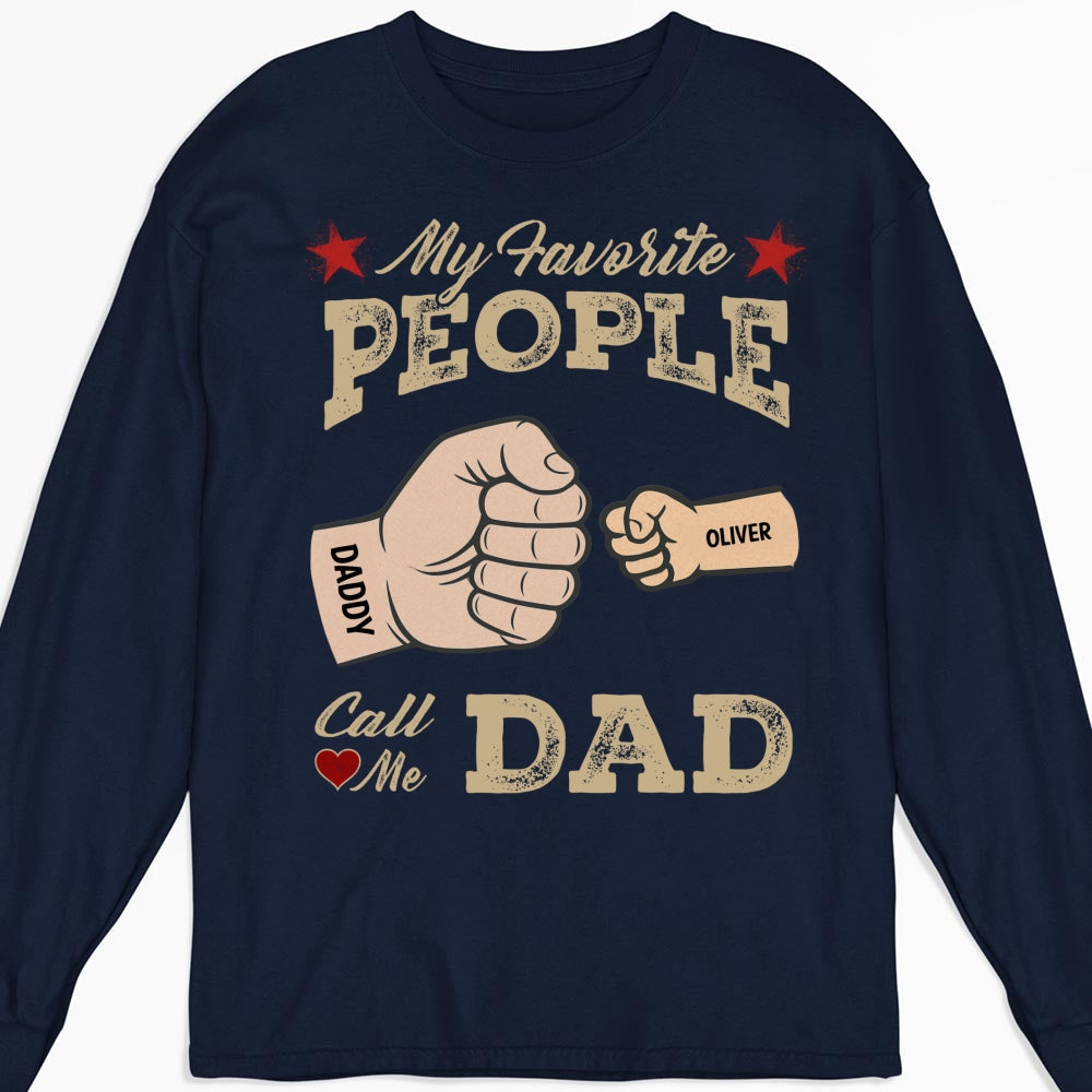 Daddy Team - Personalized Custom Shirt