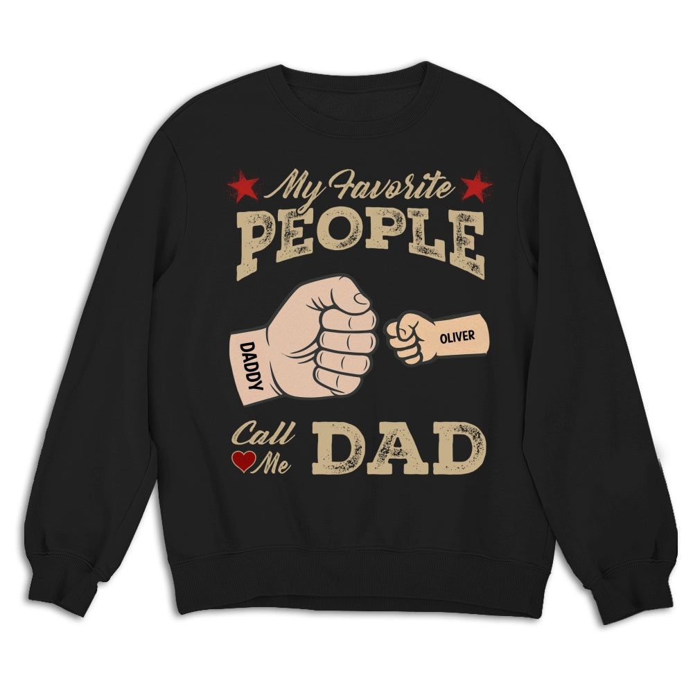 Daddy Team - Personalized Custom Shirt