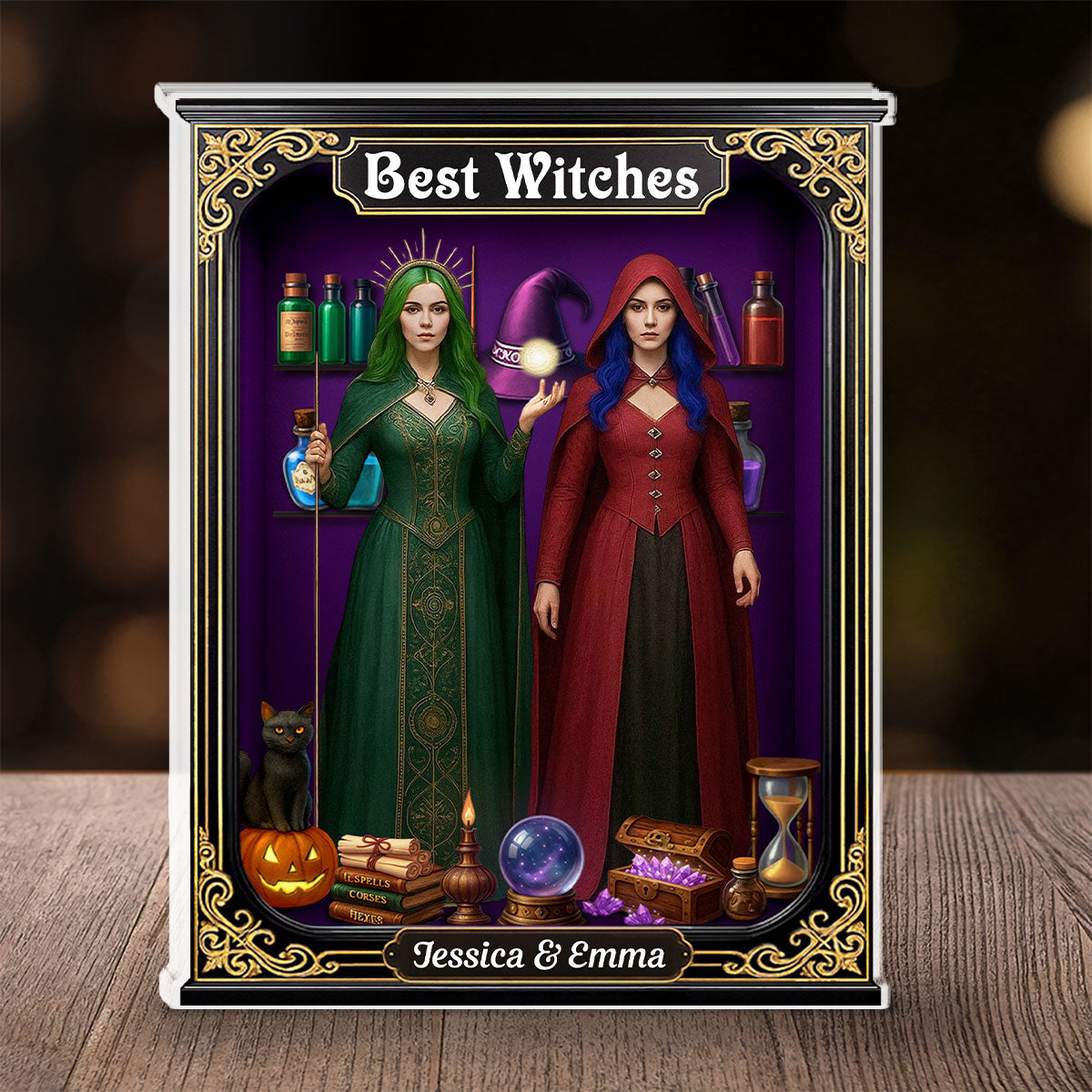Best Witches - Personalized Custom Acrylic Plaque