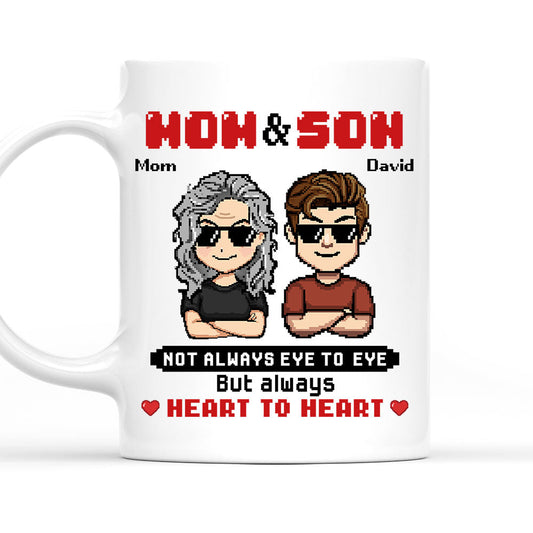 Different Views Same Love - Personalized Custom Coffee Mug