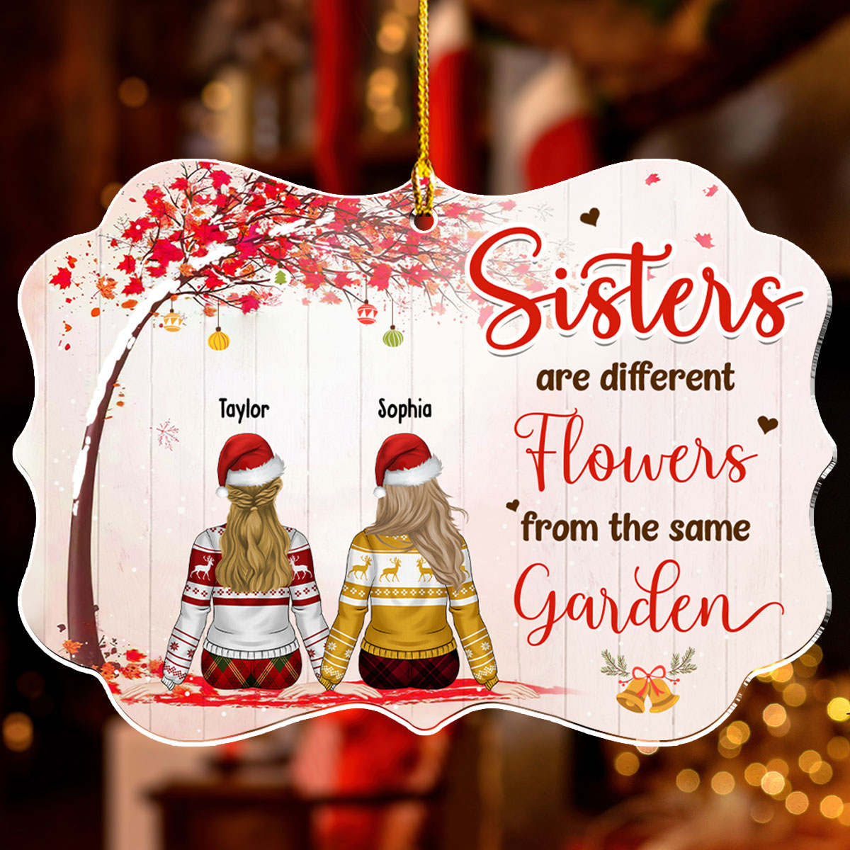 A Truly Great Friend - Personalized Custom Acrylic Ornament