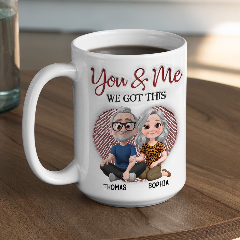 Annoying Each Other For Many Years - Personalized Custom 3D Inflated Effect Mug