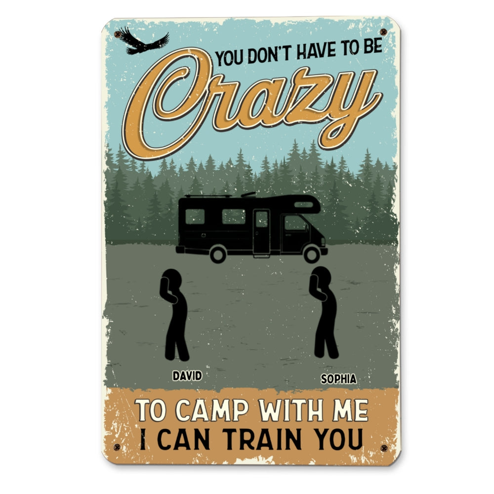 Campfire Smoke Is My Perfume - Personalized Custom Metal Signs