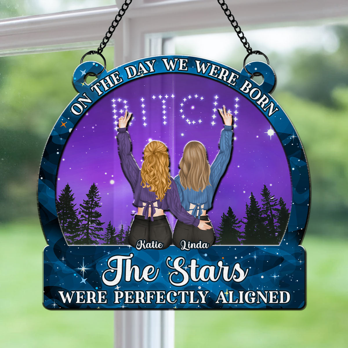 The Day - Personalized Custom Suncatcher