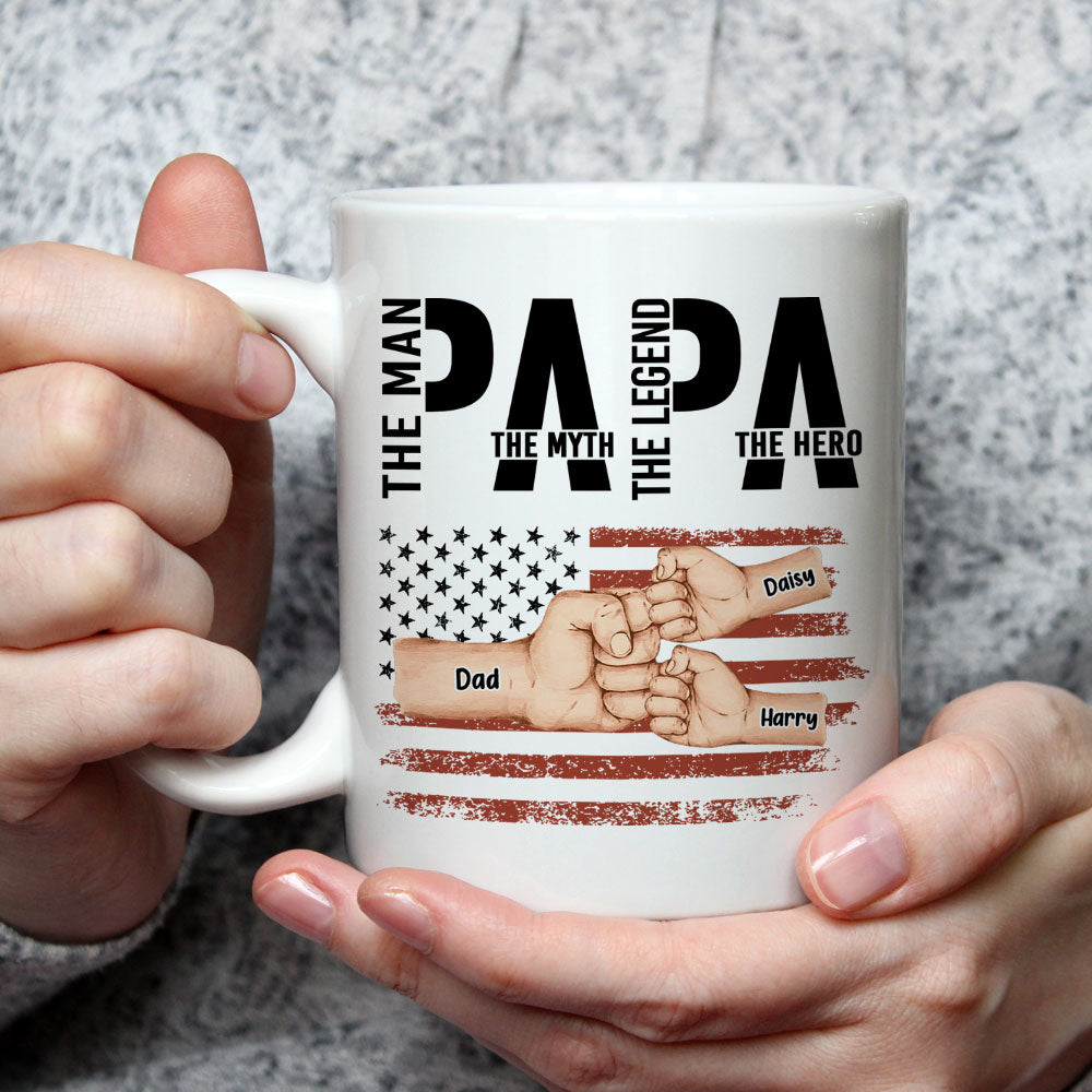 The Hero - Personalized Custom Coffee Mug