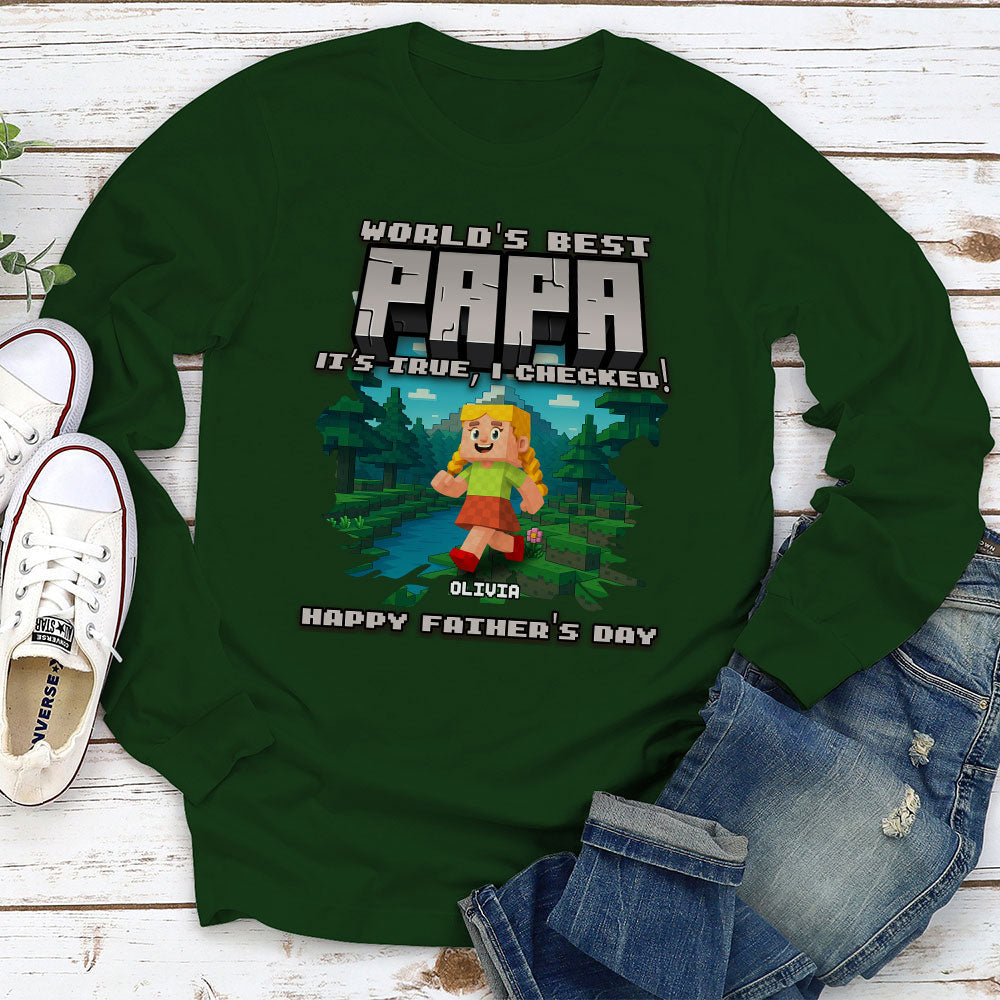 World Best Grandpa - Personalized Custom Shirt