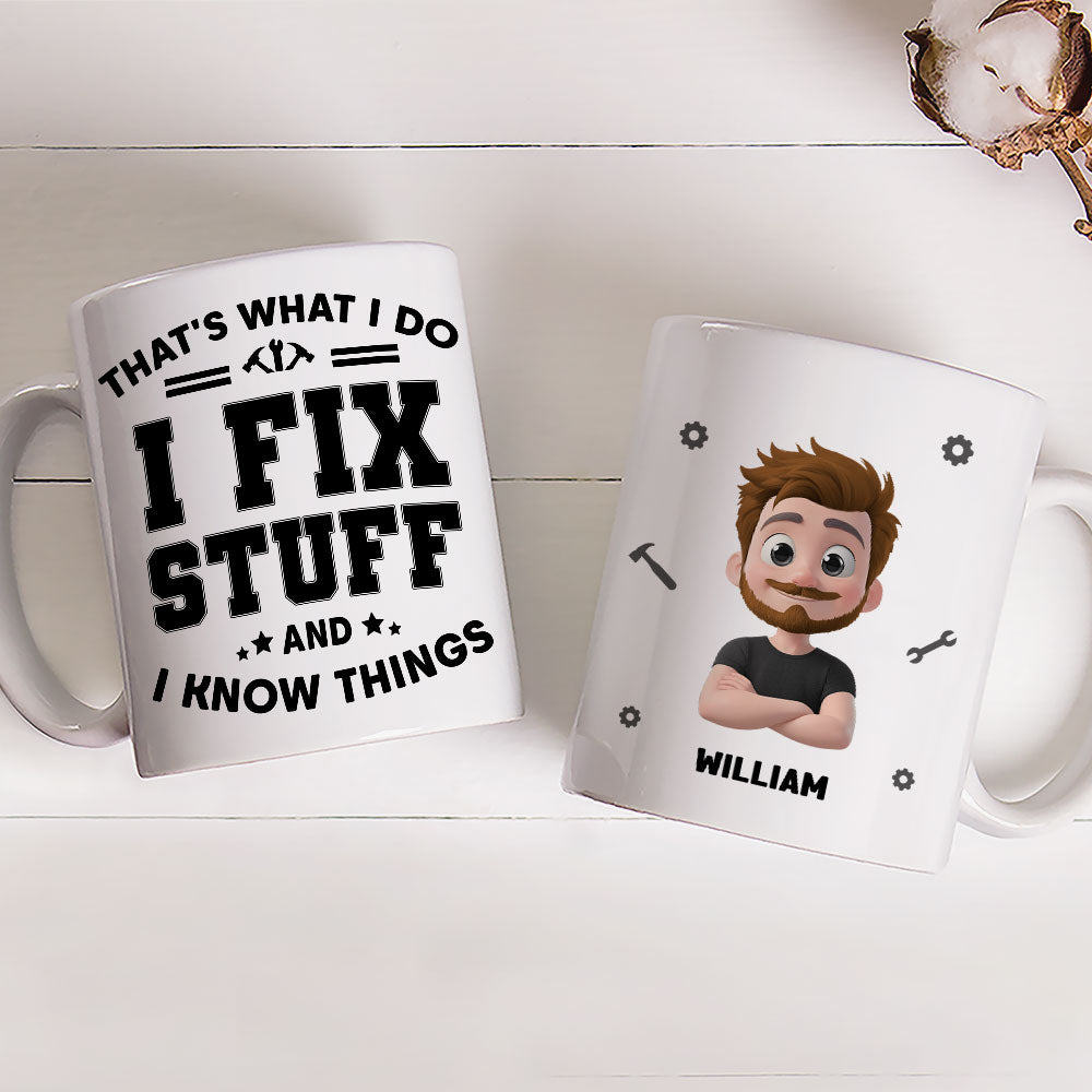 What I Do - Personalized Custom Coffee Mug